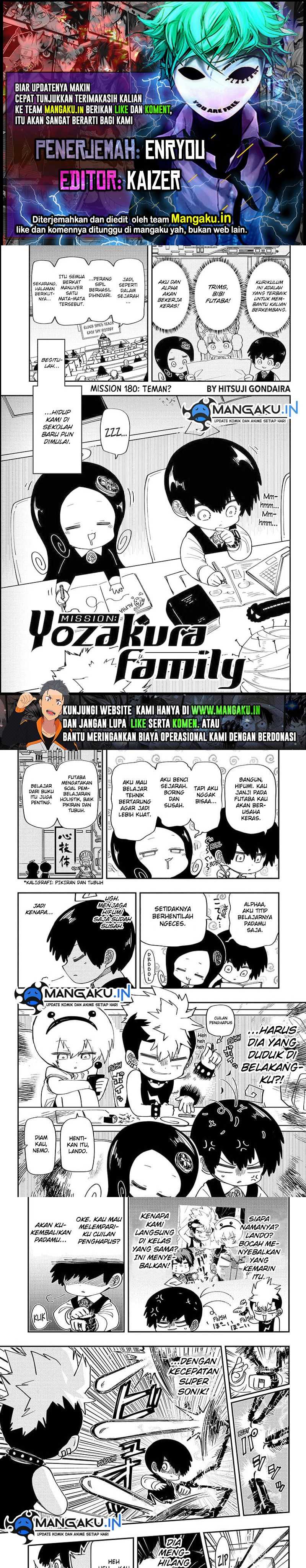 Mission: Yozakura Family Chapter 180 - 37