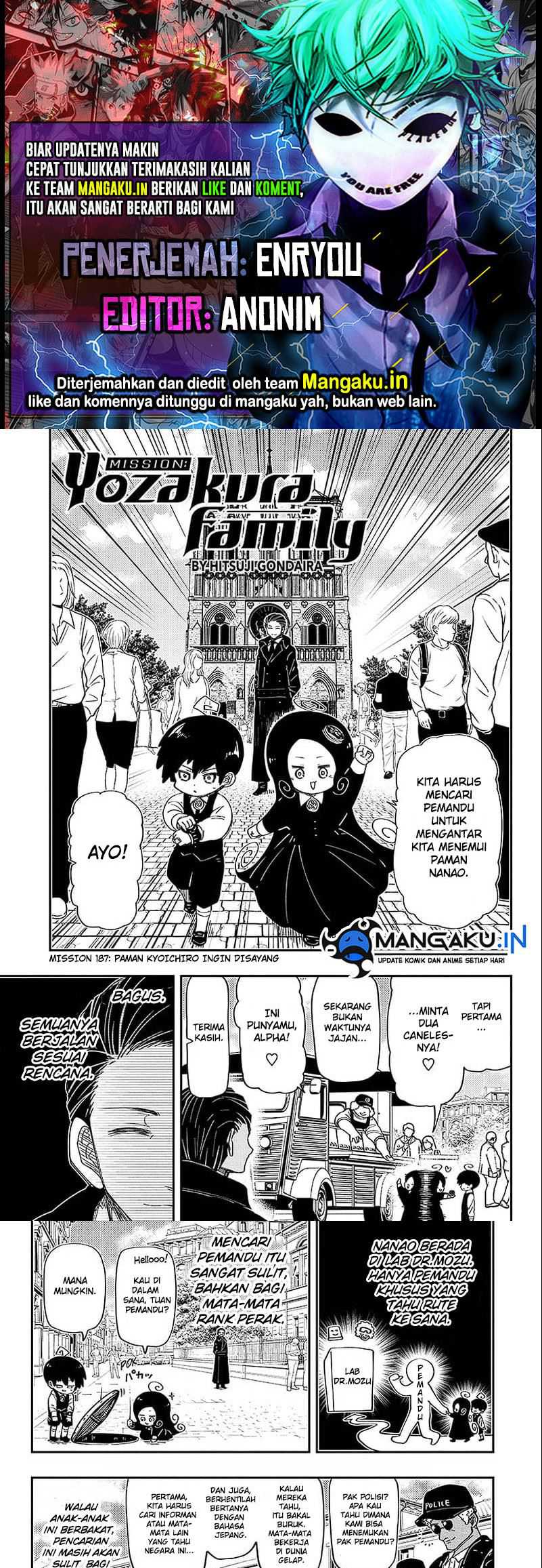 Mission: Yozakura Family Chapter 186 - 61
