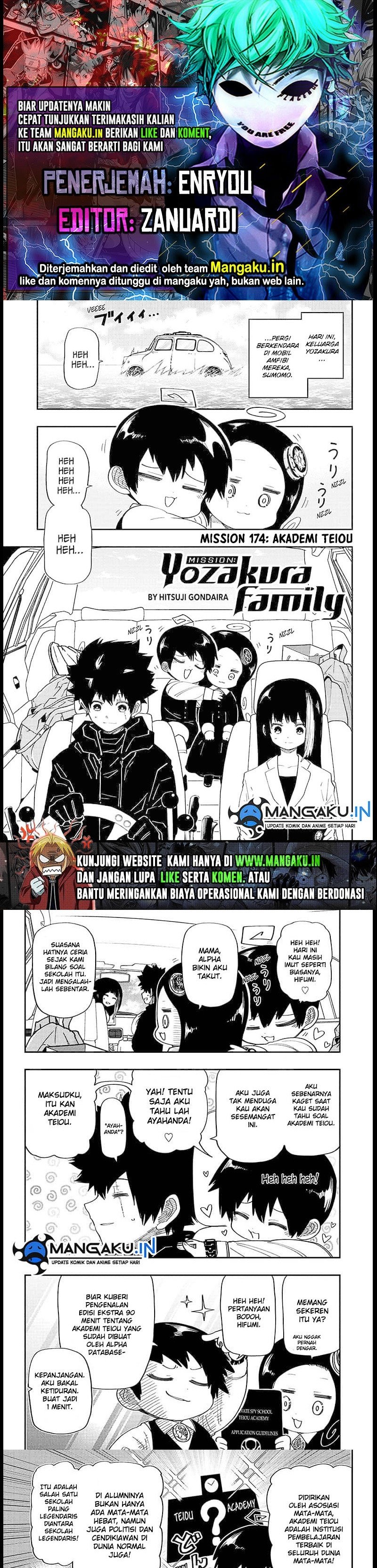 Mission: Yozakura Family Chapter 174 - 37