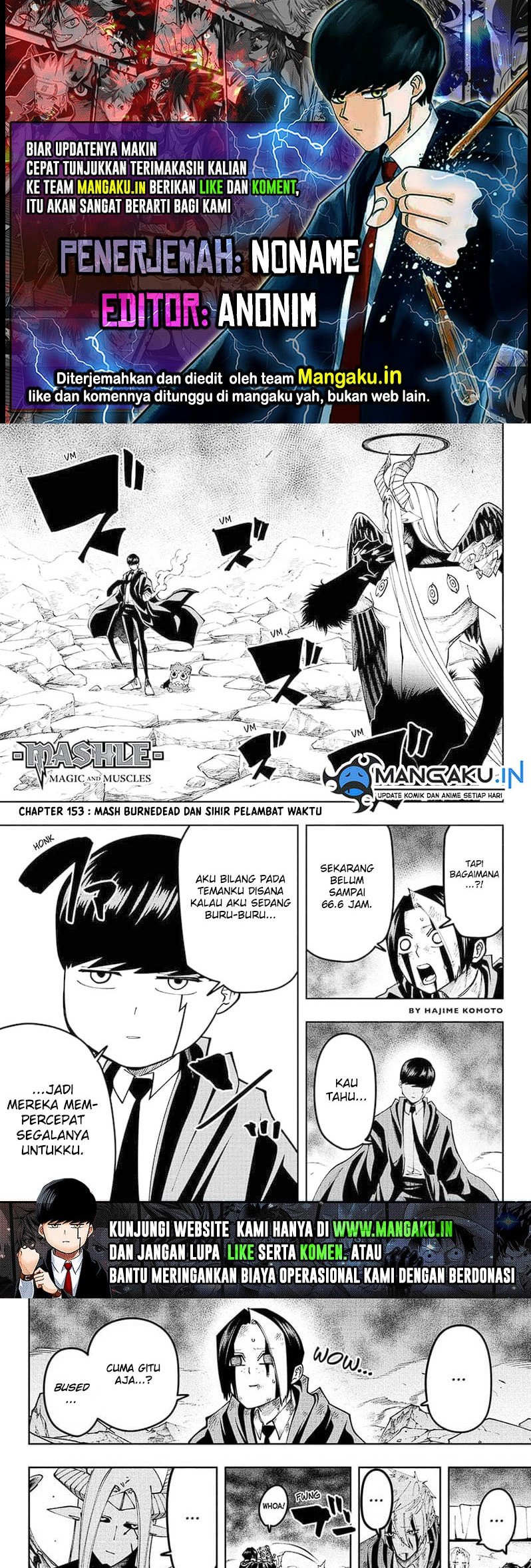 Mashle: Magic And Muscles Chapter 153 - 61