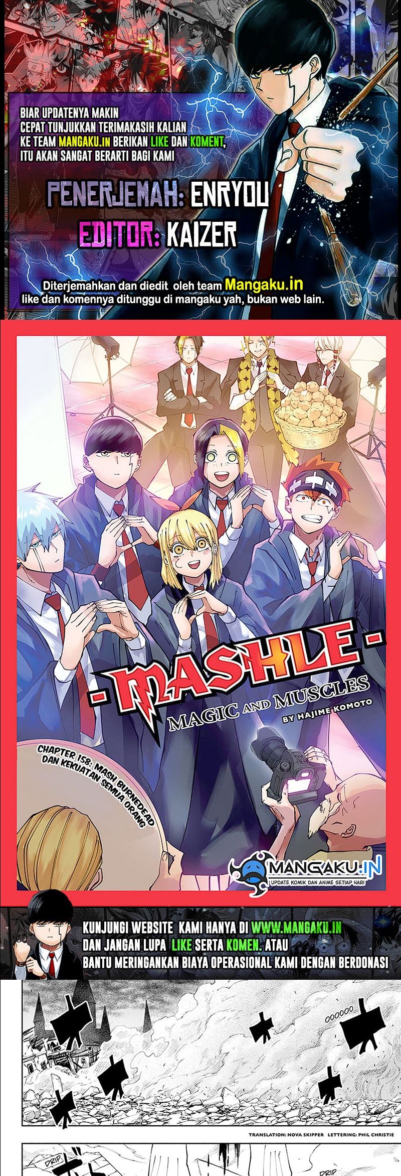 Mashle: Magic And Muscles Chapter 158 - 67