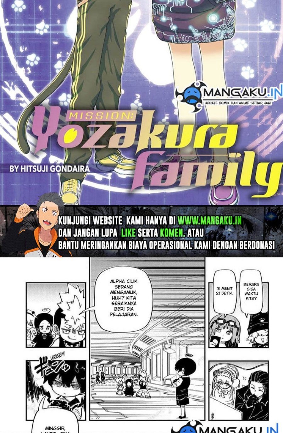 Mission: Yozakura Family Chapter 184 - 123