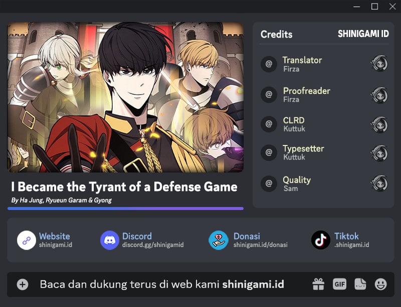 I Became The Tyrant Of A Defense Game Chapter 43 - 115