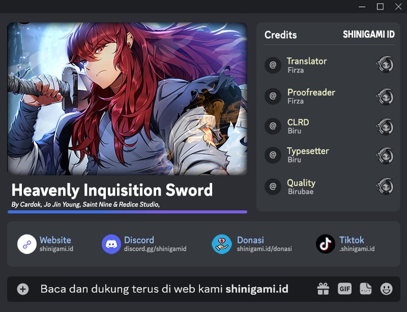 Heavenly Inquisition Sword Chapter 51 - 133