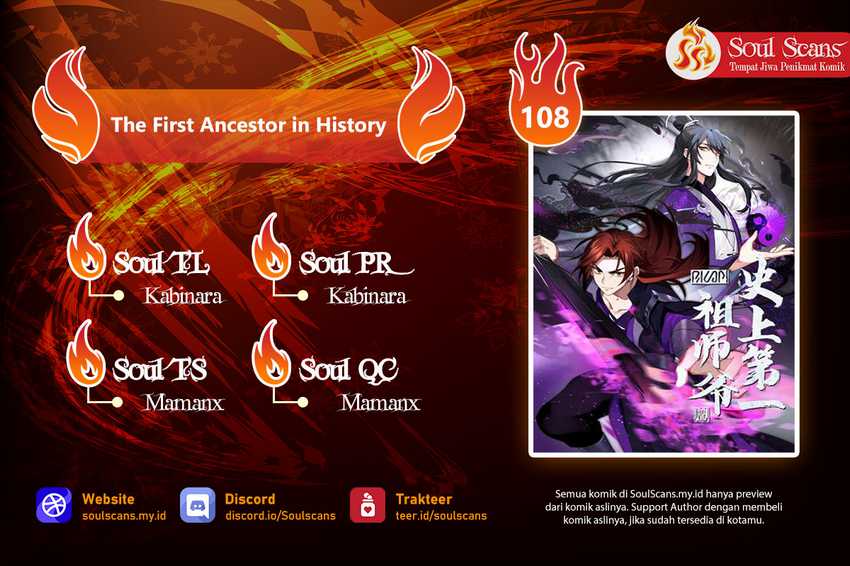 The First Ancestor In History Chapter 108 - 109