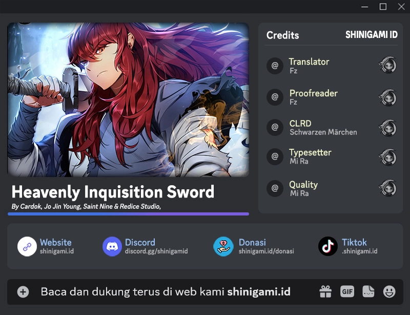 Heavenly Inquisition Sword Chapter 45 - 139