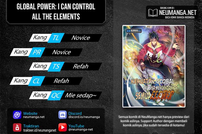 Global Power: I Can Control All The Elements Chapter 08 - 85
