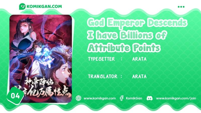 God Emperor Descends I Have Billions Of Attribute Points Chapter 04 - 133