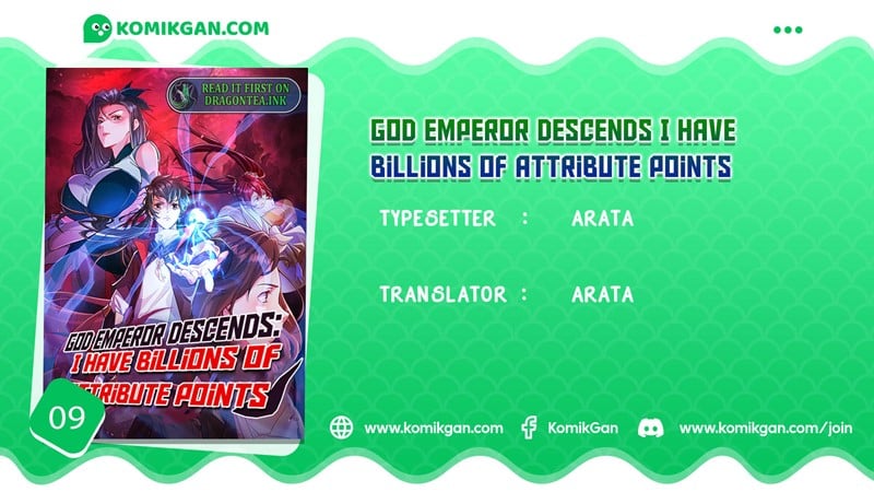 God Emperor Descends I Have Billions Of Attribute Points Chapter 09 - 133