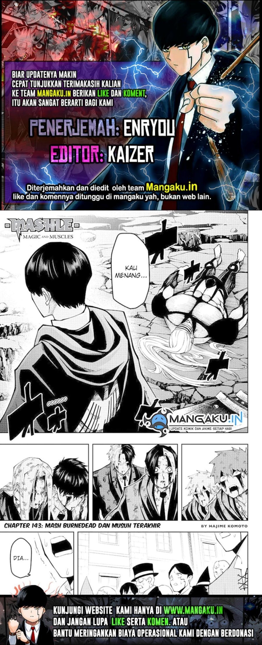 Mashle: Magic And Muscles Chapter 142 - 49