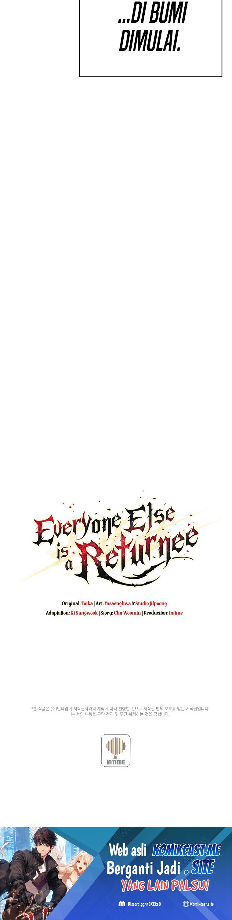 Everyone Else Is A Returnee Chapter 01 - 341