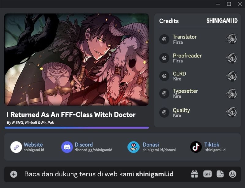 I Returned As An Fff-Class Witch Doctor Chapter 21 - 109