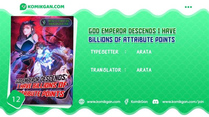 God Emperor Descends I Have Billions Of Attribute Points Chapter 12 - 133