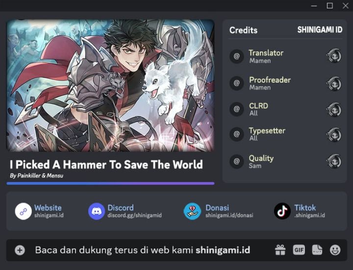 I Picked A Hammer To Save The World Chapter 28 - 133