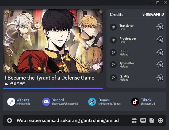 I Became The Tyrant Of A Defense Game Chapter 35 - 145