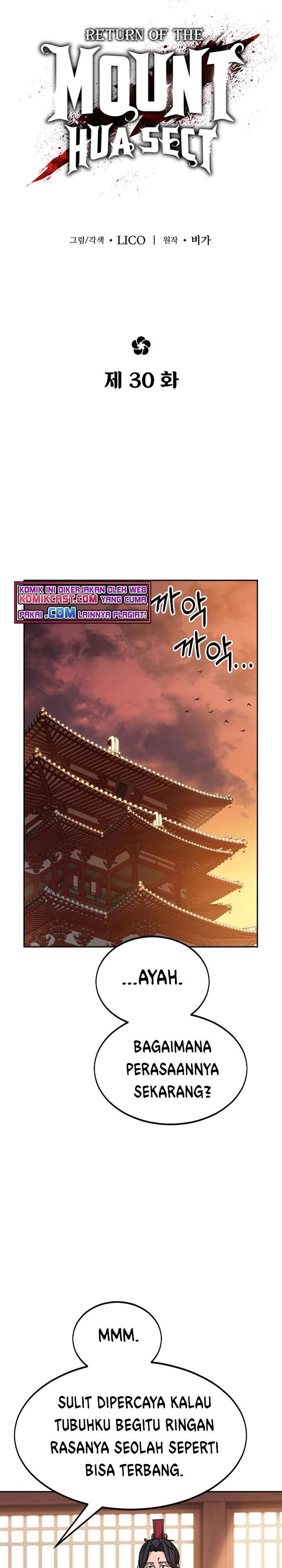 Return Of The Flowery Mountain Sect Chapter 30 - 315